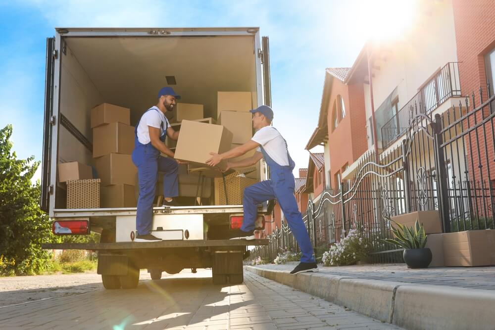 movers loading a truck